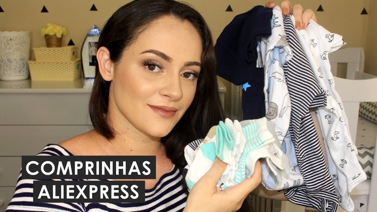 COMPRINHAS ALIEXPRESS | Enxoval do bebê