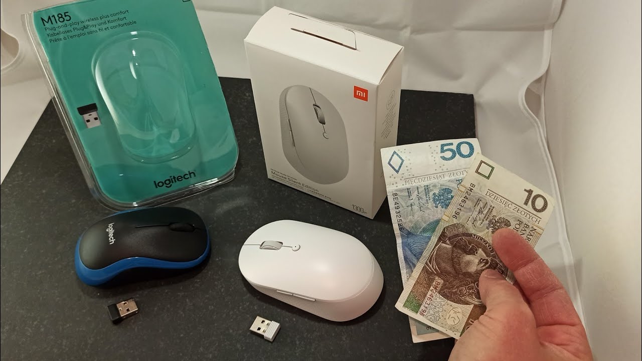 Kt&oacute;rą myszkę bezprzewodową wybrać Logitech M185 czy Mi Dual Mode Wireless Mouse Silent?