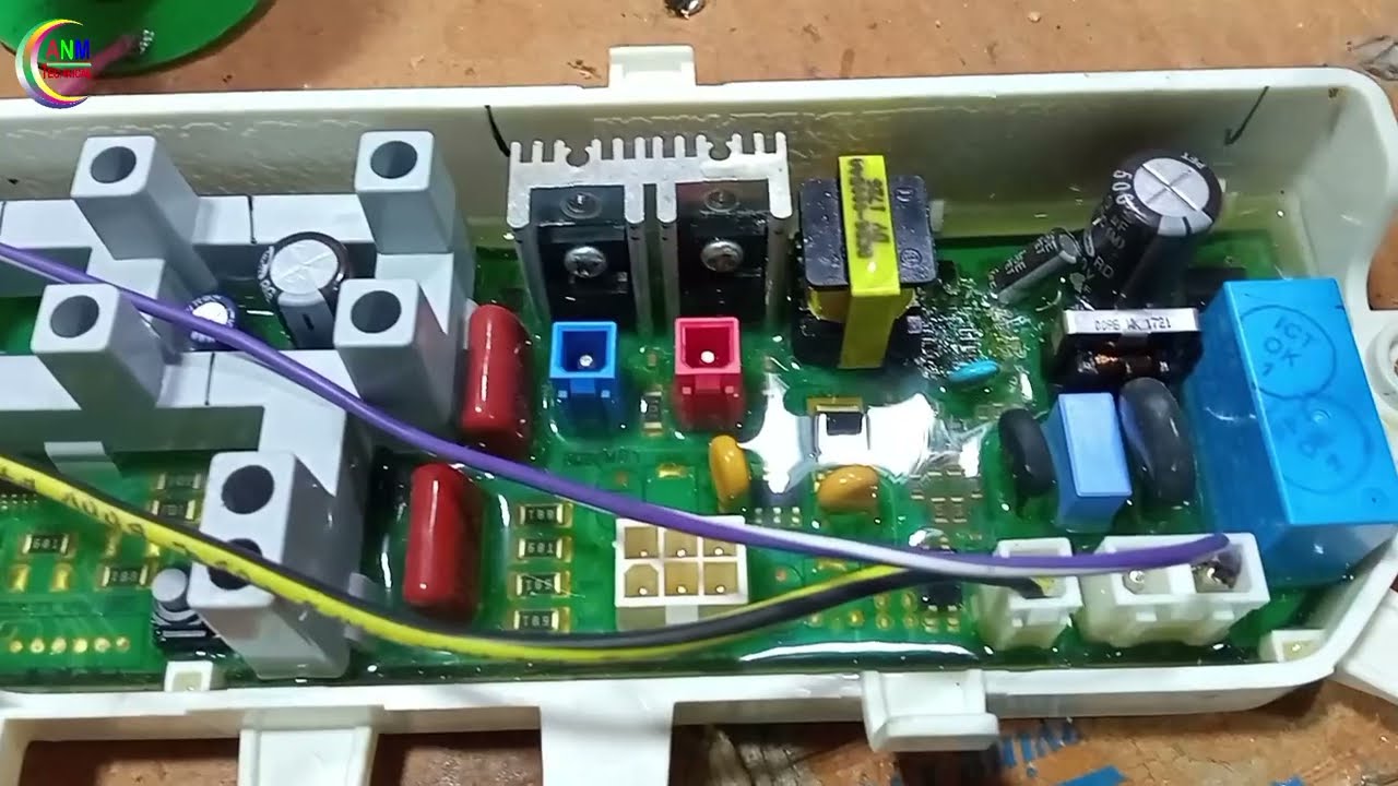 Samsung top load washing machine PCB repair || dead pcb