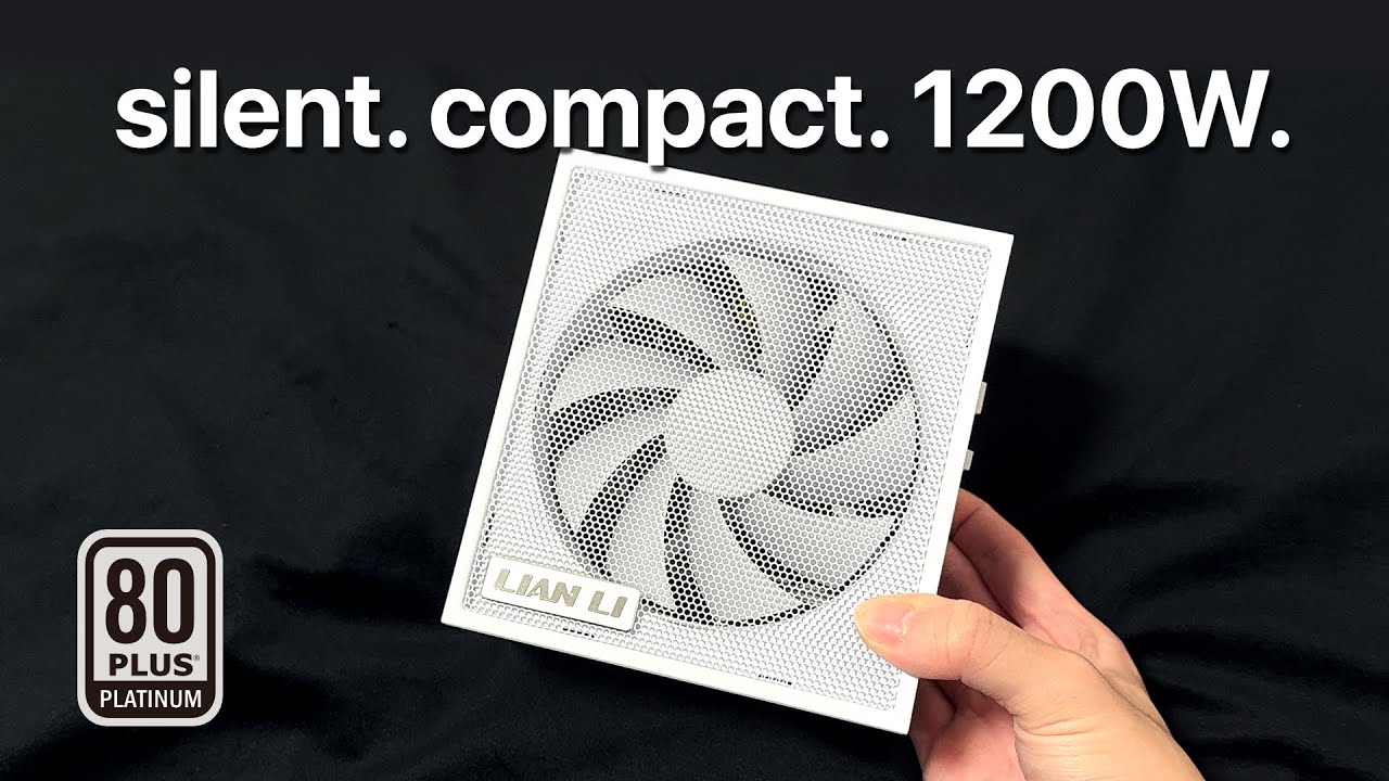 Lian Li SX1200P SX Platinum Power Supply Unboxing & Review