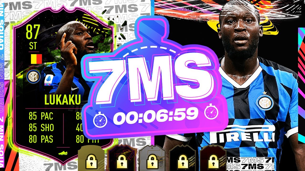 WILL @AJ3 GET HIS REVENGE!?! 87 RULEBREAKER LUKAKU 7 MINUTE SQUAD BUILDER - FIFA 21 ULTIMATE TEAM