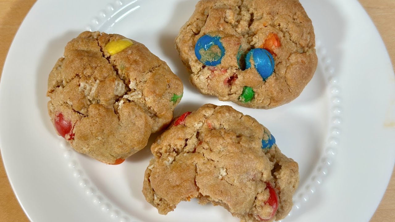 Irresistible Gluten Free Monster Cookies