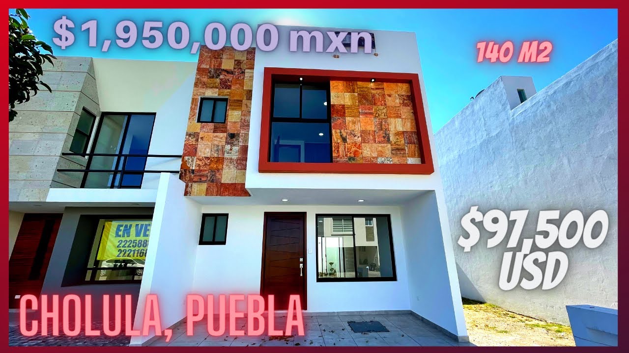 Casa en CHOLULA Puebla $1,980,000 // cada habitación tiene baño completo 🏡🔑