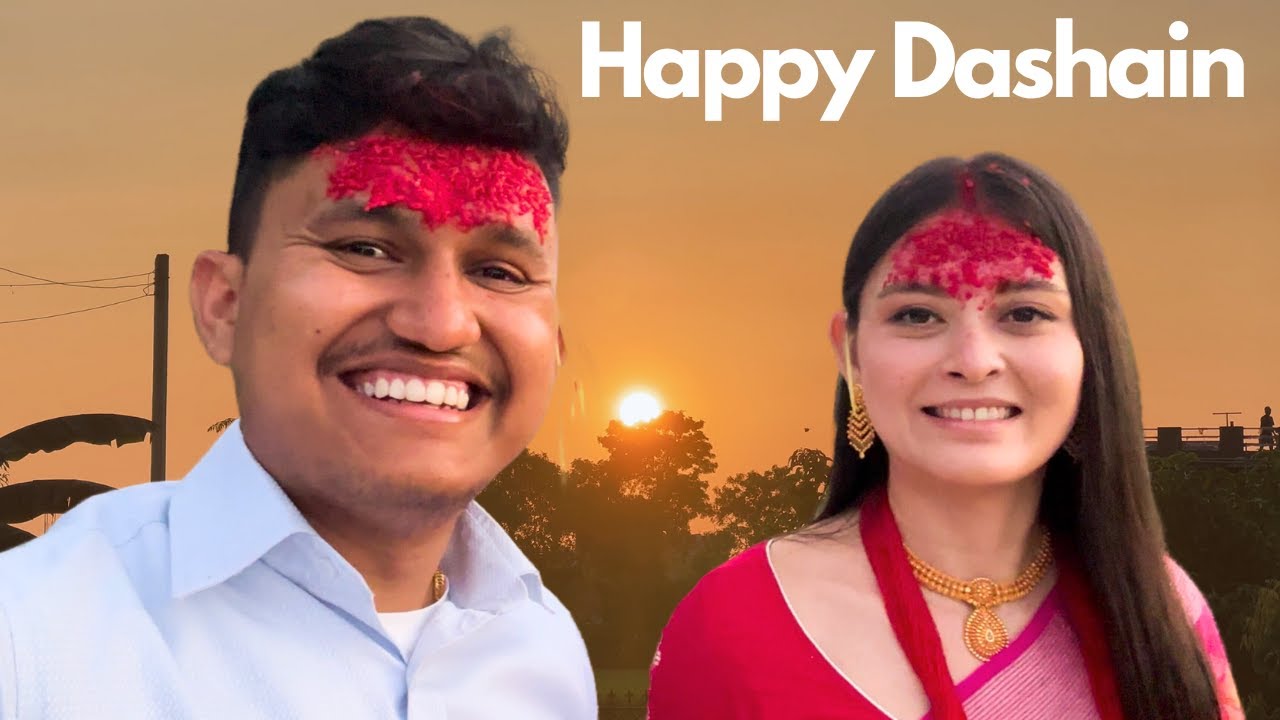 Our First Dashain Celebration After Marriage