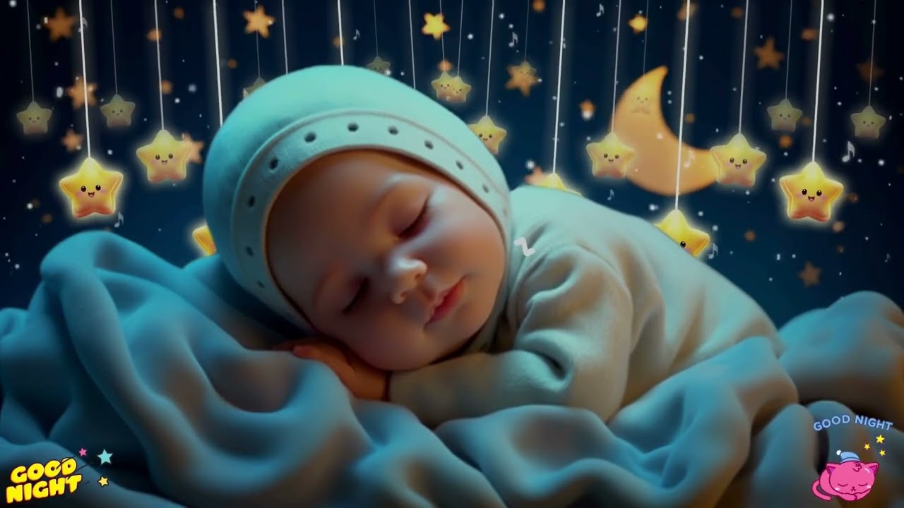 BABY SLEEP MUSIC ♫ Overcome Insomnia in 3 Minutes💤Mozart Brahms Lullaby for Deep, Peaceful Rest
