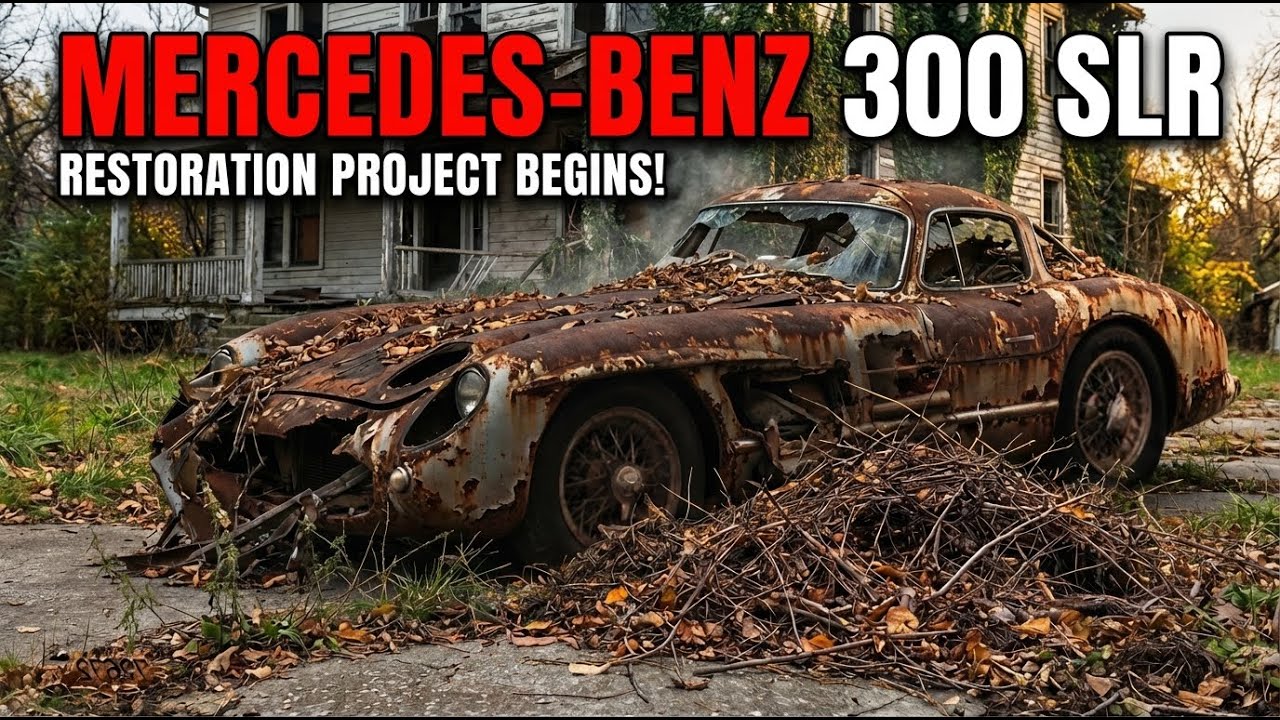 Epic restoration of a Mercedes-Benz 300 SLR | Restoring the world's most expensive luxury sports car