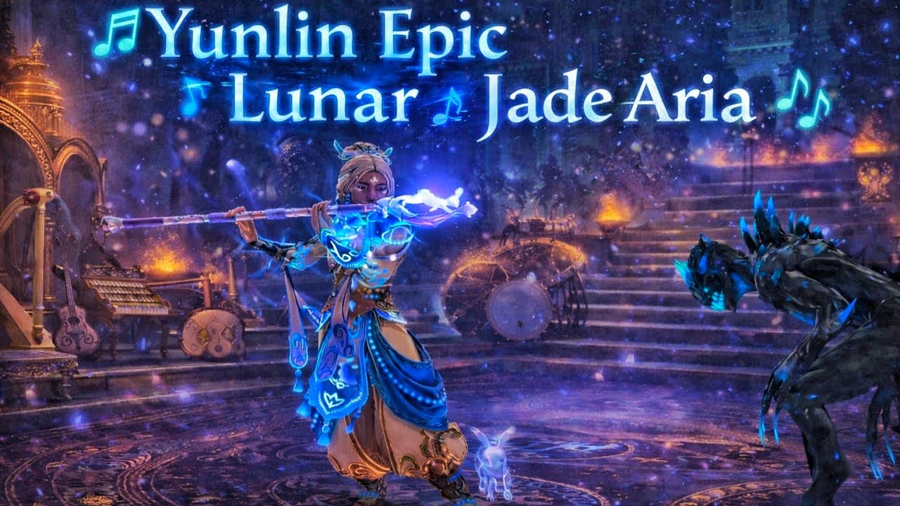 Yunlin jade lunar aria epic weapon.Shaodw fight 4.