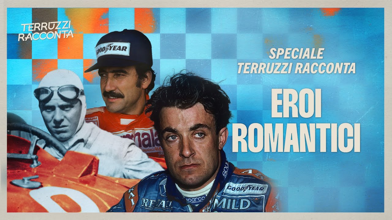 Eroi Romantici: Regazzoni, Purley, Varzi, Alesi e altri miti F1 | Speciale Terruzzi Racconta