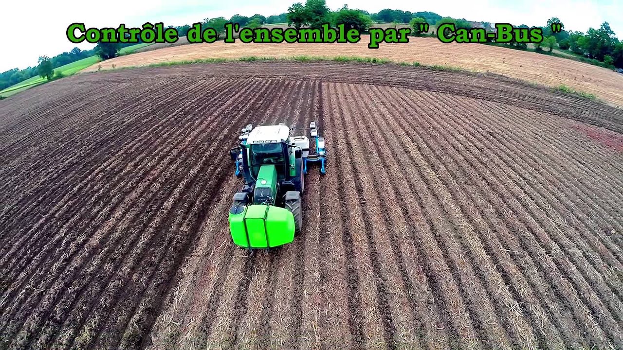 SOFTIVERT présente l'XseedRow. Semoir monograine 