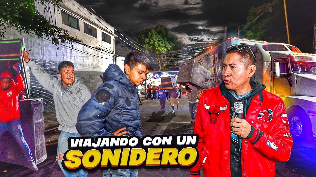 EL DIFICIL TRABAJO DE UN  STAFF de un SONIDERO (BANES)