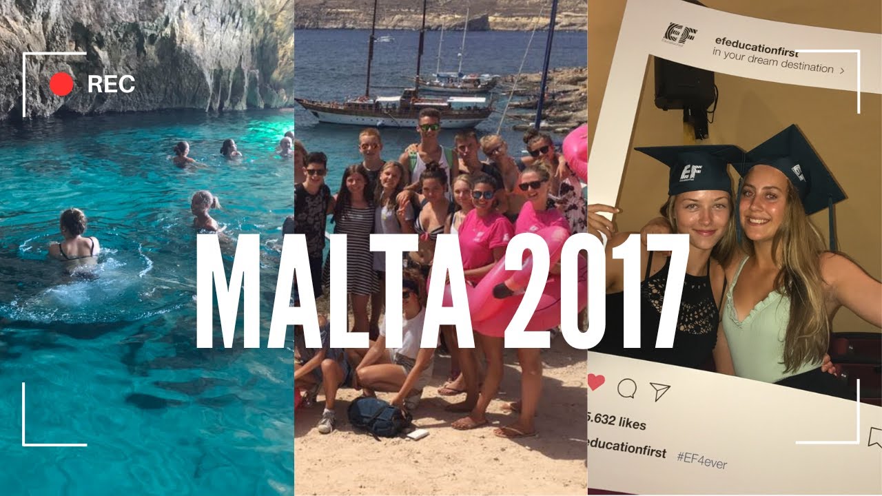 VLOG MALTA 2017 (language course) with EF