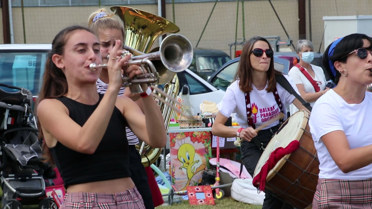 Balkan Paradise Orchestra (ESP) - 24e Bandafolie's (2021) Bessines (87) - Unza Unza Time