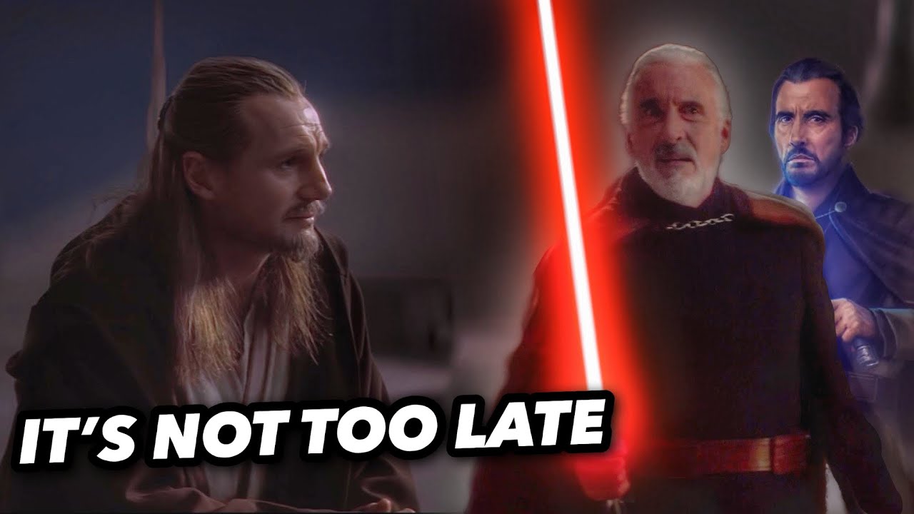 What If Qui Gon Had VISIONS Of Dooku Turning To The Dark Side