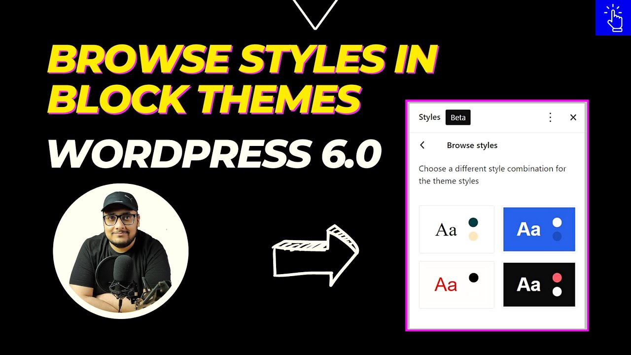 Browse Styles in WordPress Site Editor | Pre-Built Theme Styles in Block Themes | WordPress 6.0