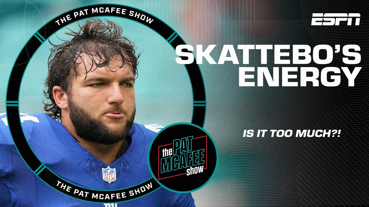 Is Cam Skattebo bringing TOO MUCH ENERGY to Giants practices? 🔋 | The Pat McAfee Show