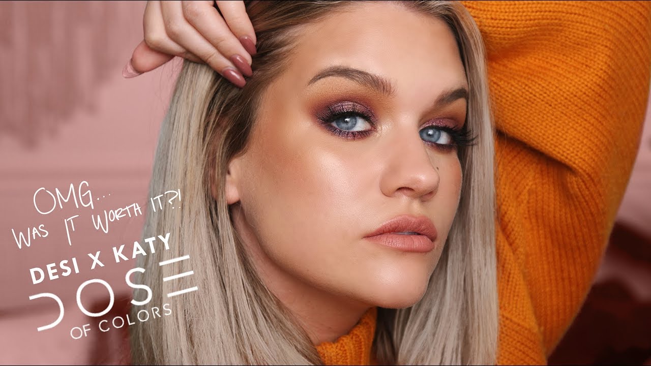 TRYING OUT THE DESIxKATY FRIENDCATION PALETTE...OMG | Samantha Ravndahl