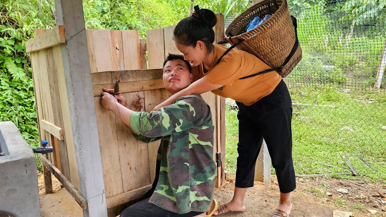 How to make a bathroom, Longan garden for sale l Lý Thị Sai