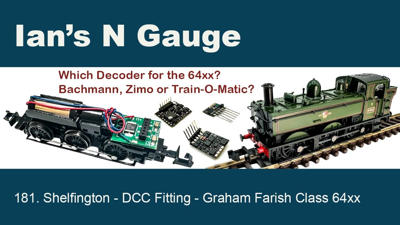 181 - Maintenance - DCC Fitting - Graham Farish Class 64xx