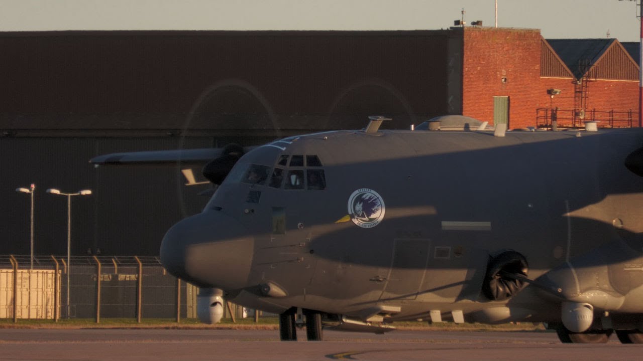 AC-130J GHOSTRIDER, GUNSHIPS  17th SPECIAL OPERATIONS SQUADRON ...ARRIVE IN UK