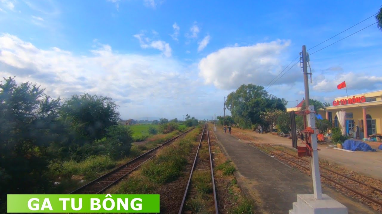 HÀNH TRÌNH TÀU HỎA TỪ GA TU BÔNG  ĐẾN GA GIÃ