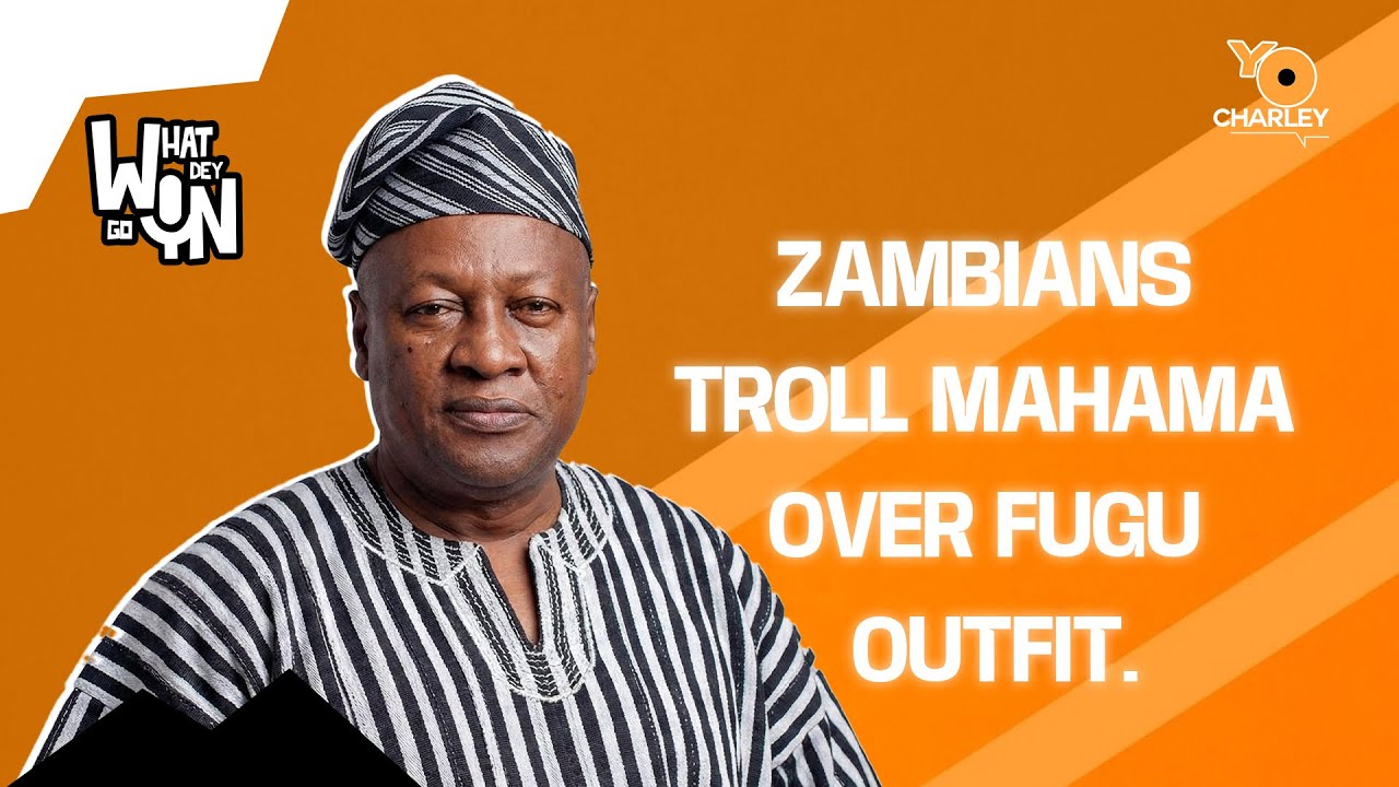 “Zambians Troll John Mahama Over Fugu Outfit — Social Media Reacts”
