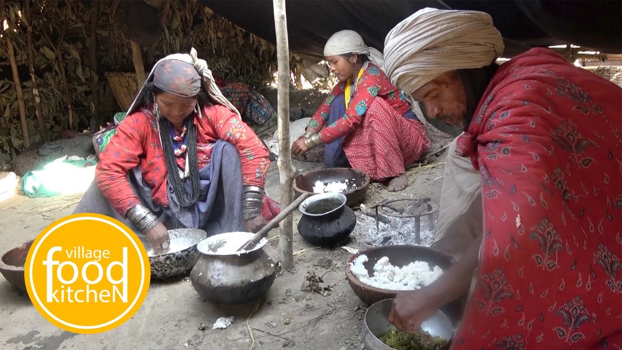 raute kitchen || episode-6 || village food kitchen || lajimbudha || the last nomad in Nepal ||