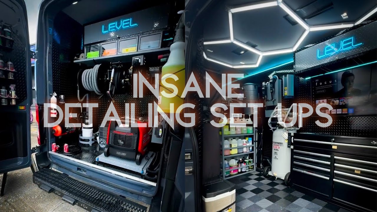 “$50K Mobile Detailing Van Setups in Central Florida! (INSANE Pro Builds)”