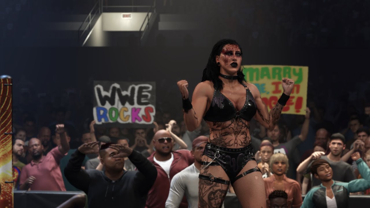 RHEA RIPLEY VS LIV MORGAN - WWE UNDERGROUND - WWE 2K25 GAMEPLAY - @GameOnHarsh #wwe #wwe2k25