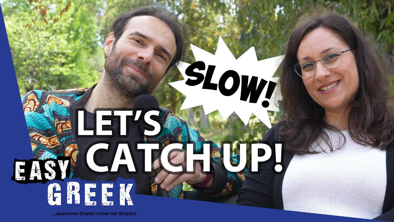 A Friendly Chat in Slow Greek | Super Easy Greek 70