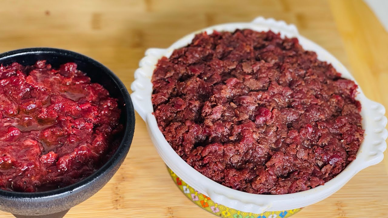 HowTo make kitifo  Oromoo Food  kitifo akamiti aka hojatamuu ￼