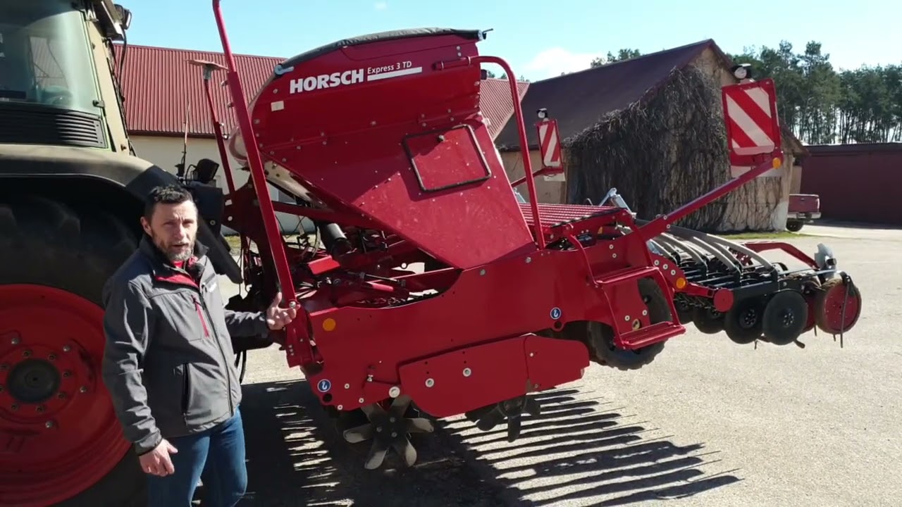 Horsch Express 3TD | Profesjonalna prezentacja siewnika!