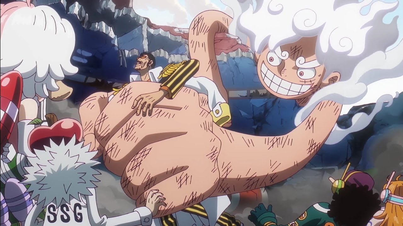 Luffy catches Admiral Kizaru in One Piece episode 1126