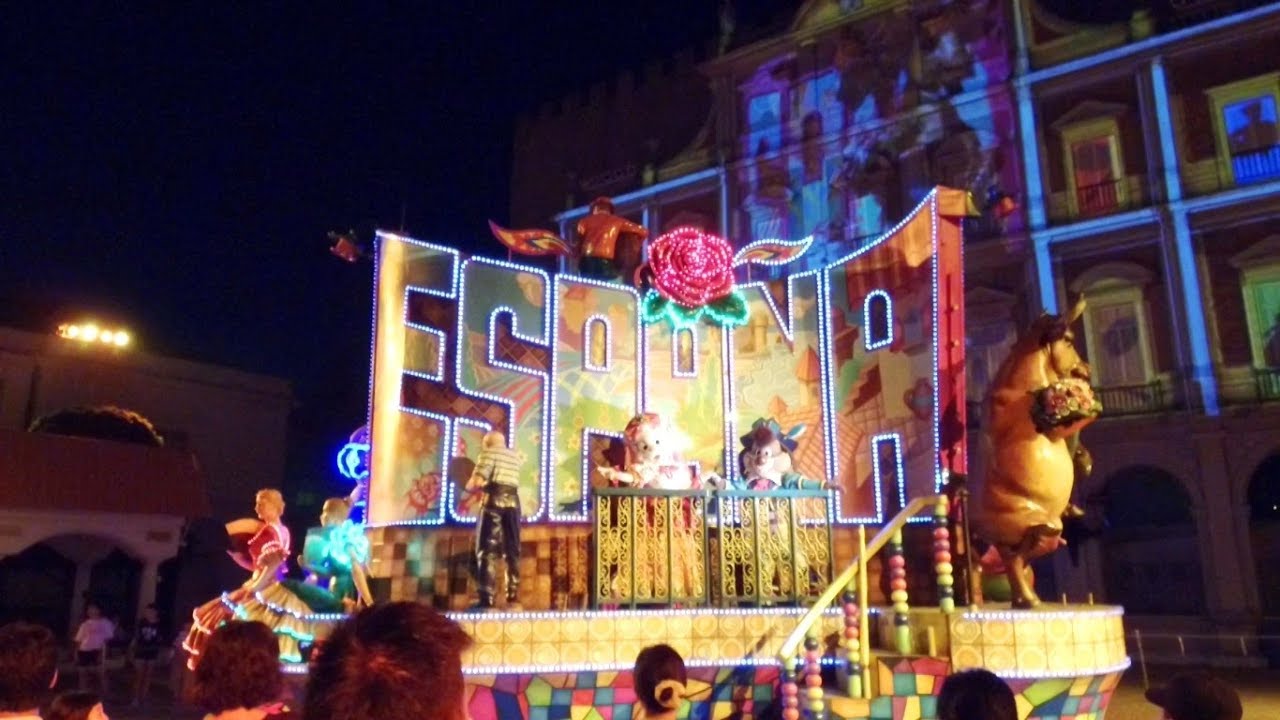 志摩スペイン村 パルケエスパーニャ 2018.8.5 ナイトスペクタクルEestivalFestival♪