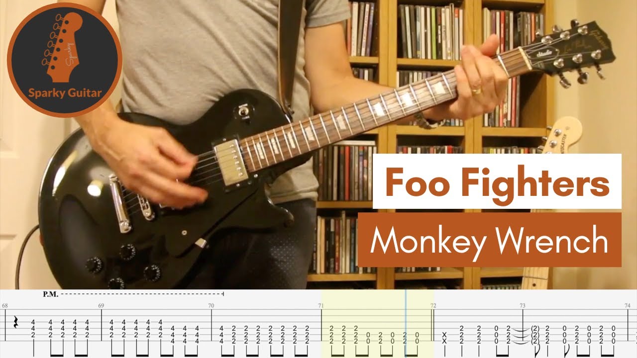 Monkey Wrench - Foo Fighters (Guitar Cover #3 with Tabs)