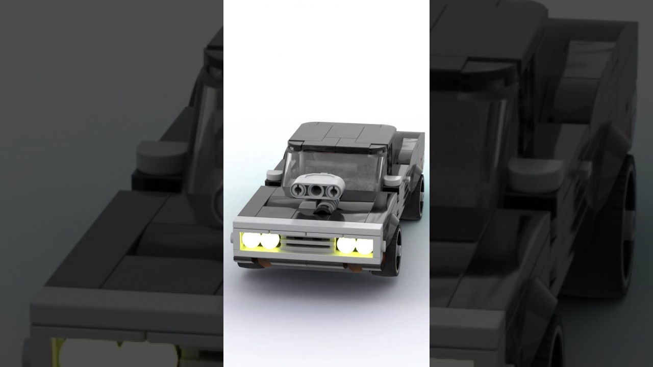 we build - Lego Fast & Furious - Dodge Charger