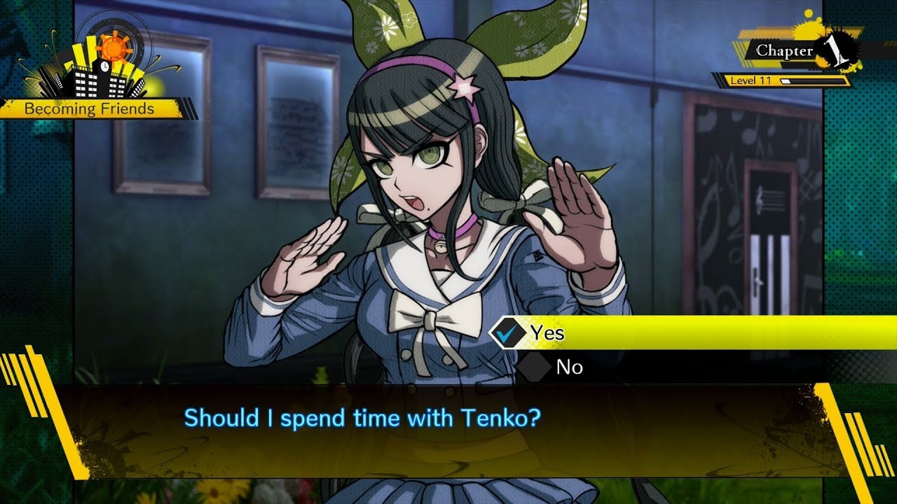 Danganronpa V3 - Tenko Chabashira (Ch. 1) Free Time Events
