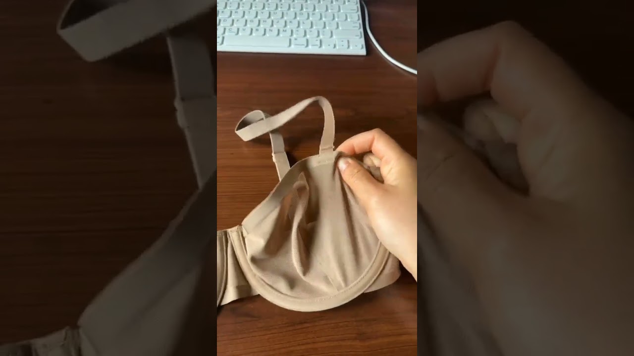 unlined bras compilation
