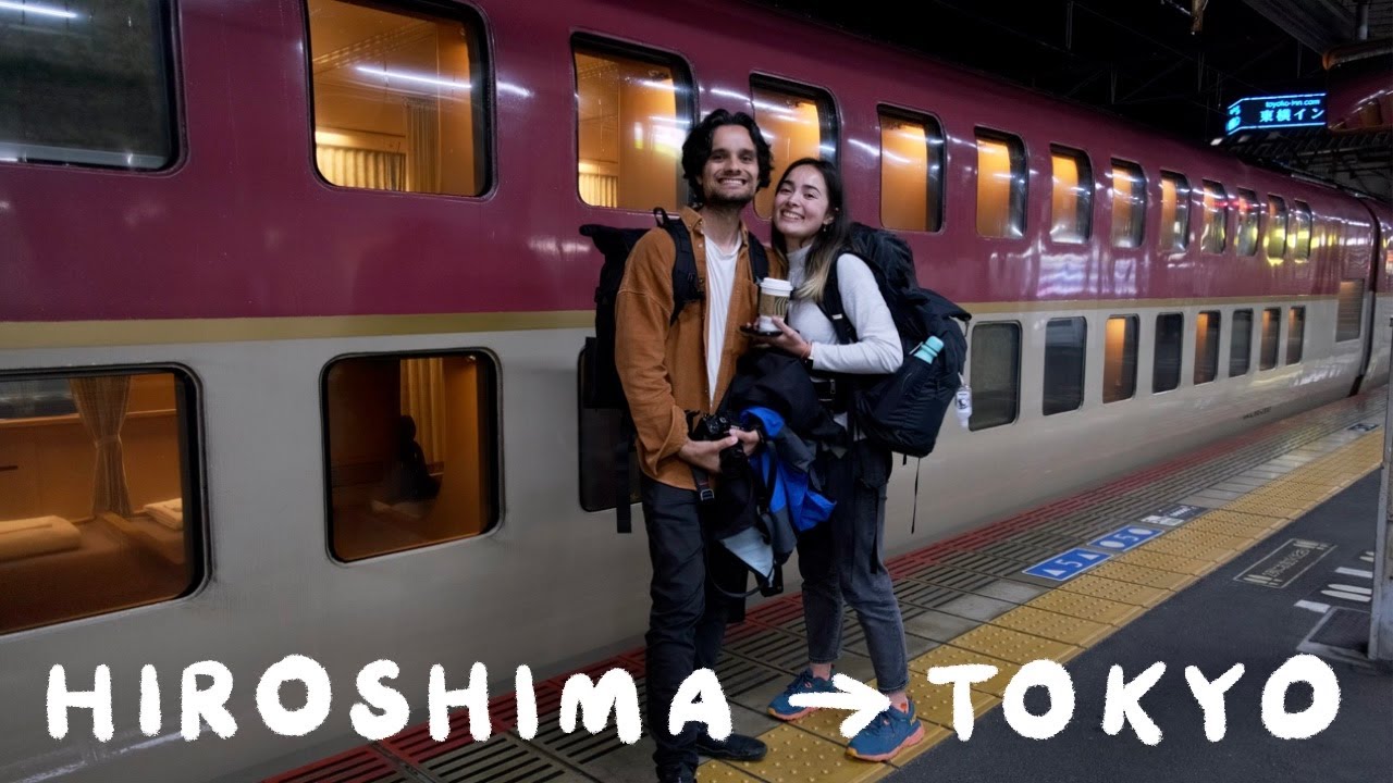 Getting on the last regular sleeper train in Japan | Lots of vegan food in Tokyo | JAPAN VLOG 45