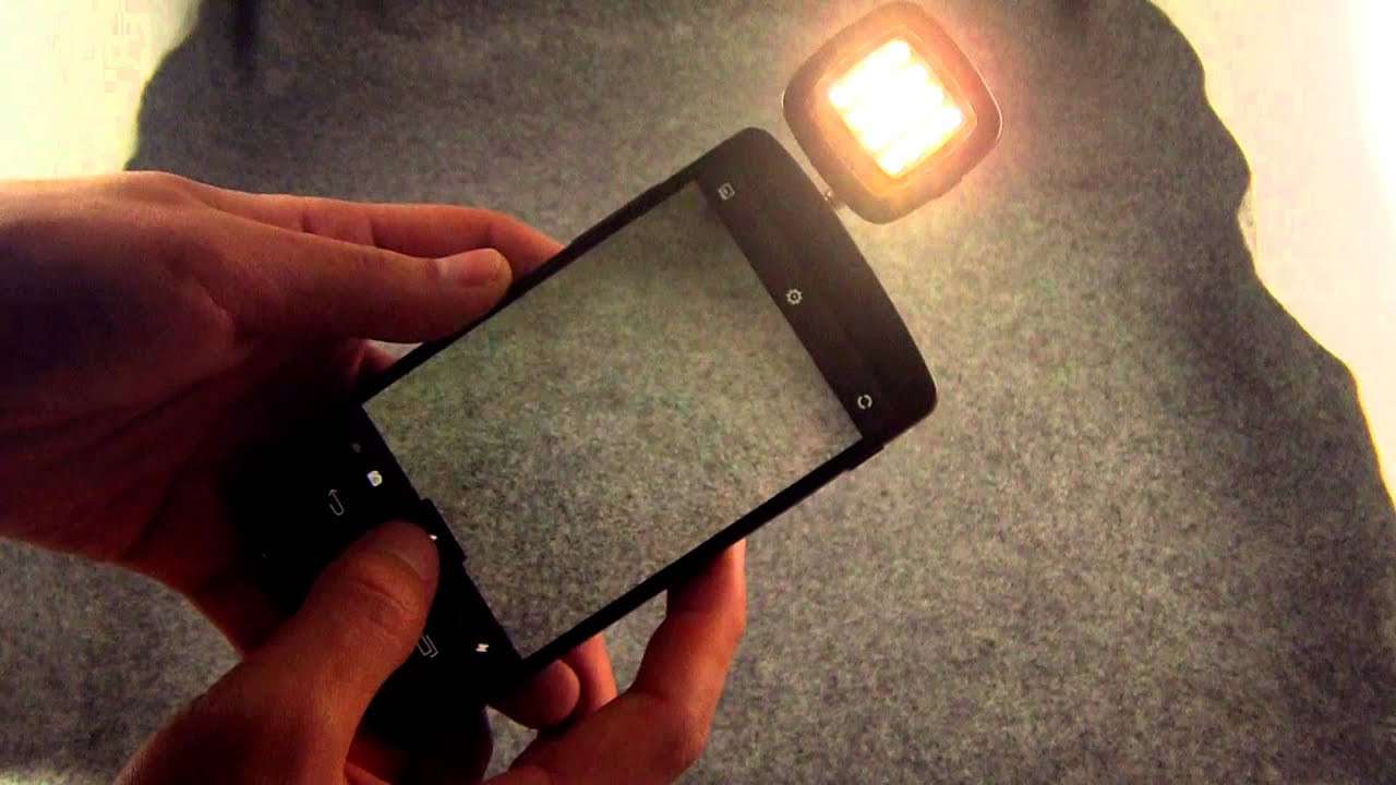 16LED flash synchronized LED light for smartphone / tablet / iOS / Android / WP8
