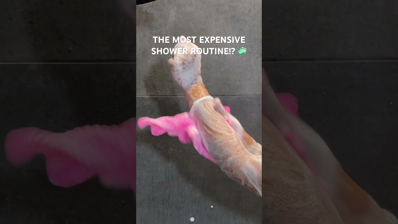🧼The MOST EXPENSIVE Shower  ROUTINE!? Luxury Hygiene Products!