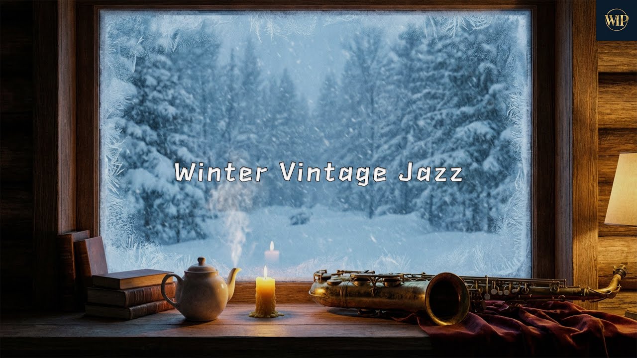 [Jazz PlayList]  꽁꽁 얼어붙은 창가, 따뜻한 온기로 채우는 선율 winter vintage jazz