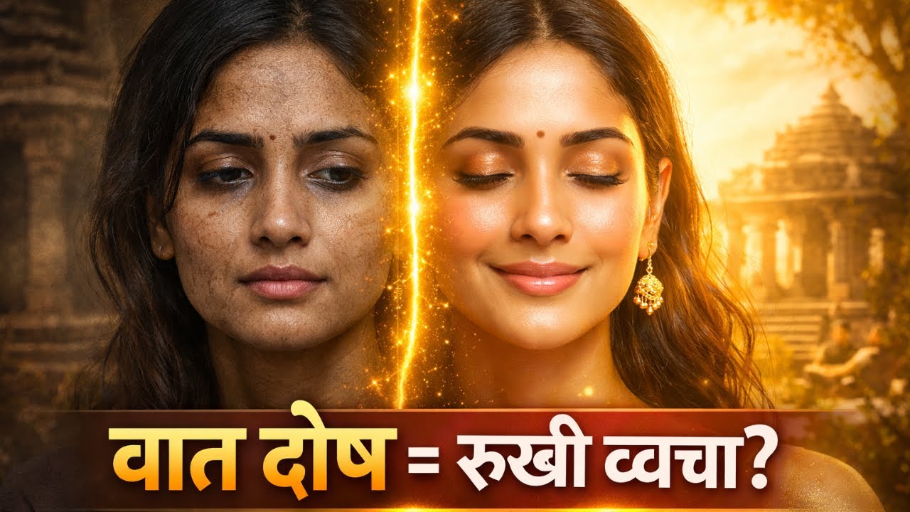 रूखी और डल स्किन? कारण है वात दोष | Ayurveda Glow Secret | Get Radiant Skin with Ayurveda