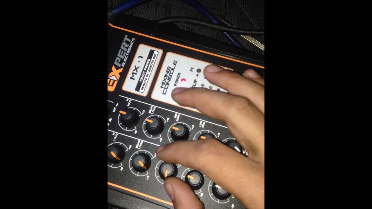 Teste rapido Mesa de som 12v Expert MX1 (INSCREVE-SE)