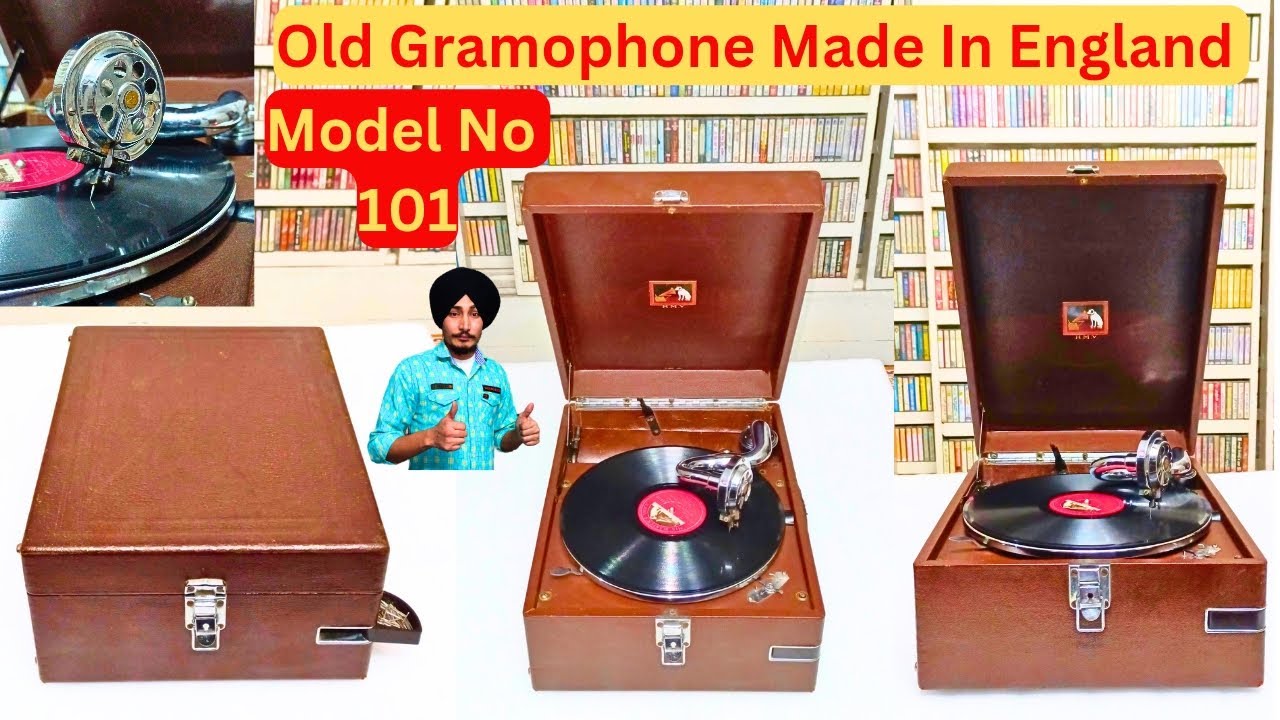 Made in England old Gramophone model number 101 for sale 