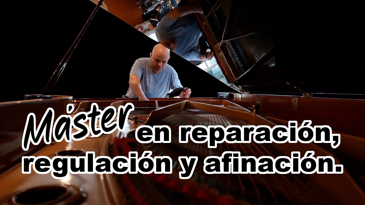 Máster en reparación, regulación y afinación de piano.