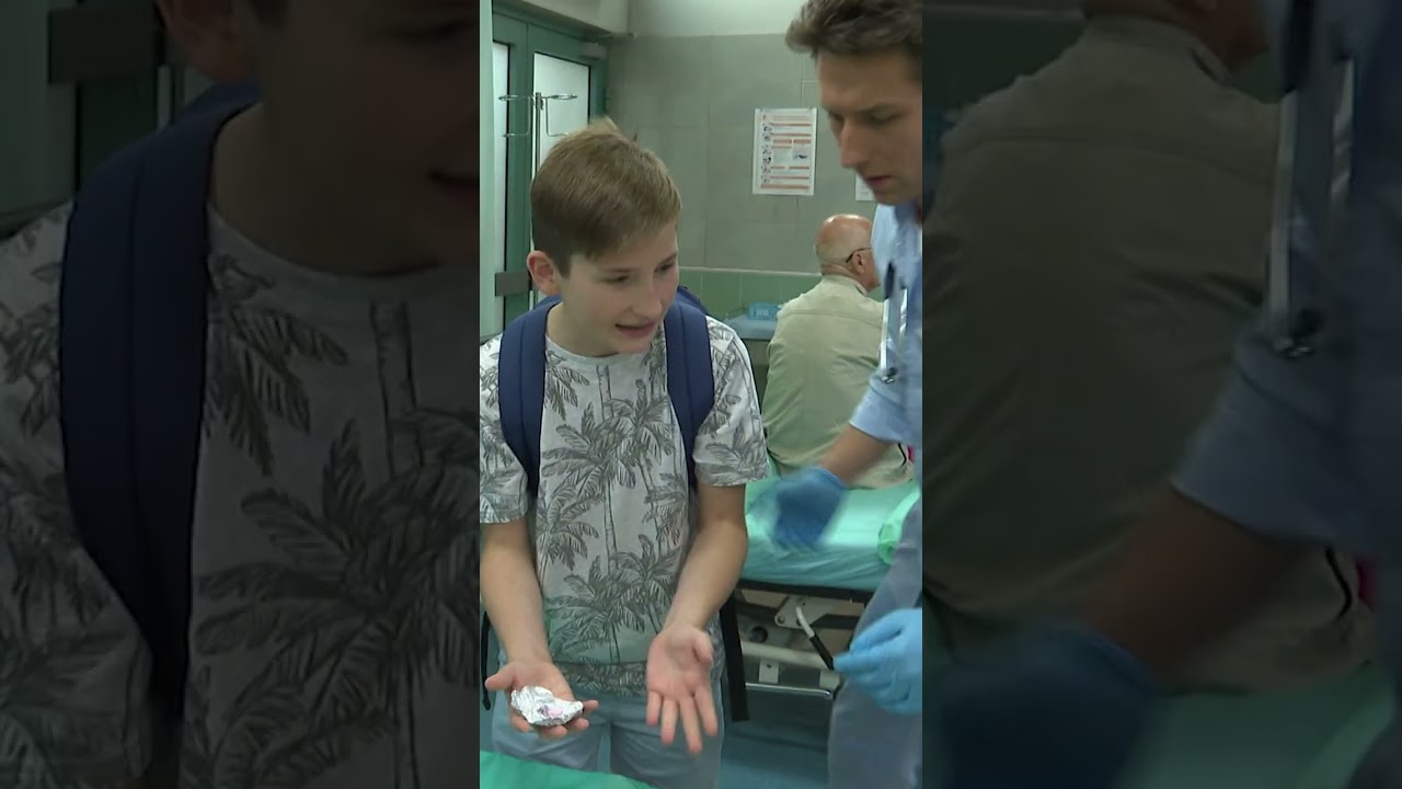 Dziewczynka zjadła narko*yki! Bo ojciec ukrył towar w jej plecaku 😱 | Szpital #shorts