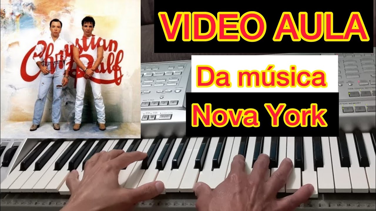 Chrystian & Ralf - Nova York | Solo passo a passo Vídeo Aula Teclado 🎹
