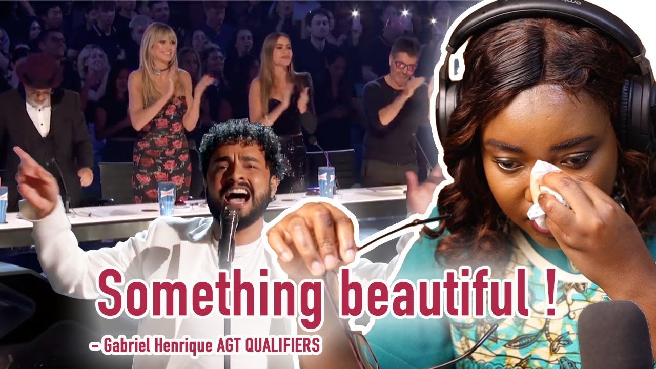 Wow! Gabriel Henrique - Something Beautiful  First Time Reaction AGT QUALIFIERS. Incredible!!!🤯🤯😅😅😅