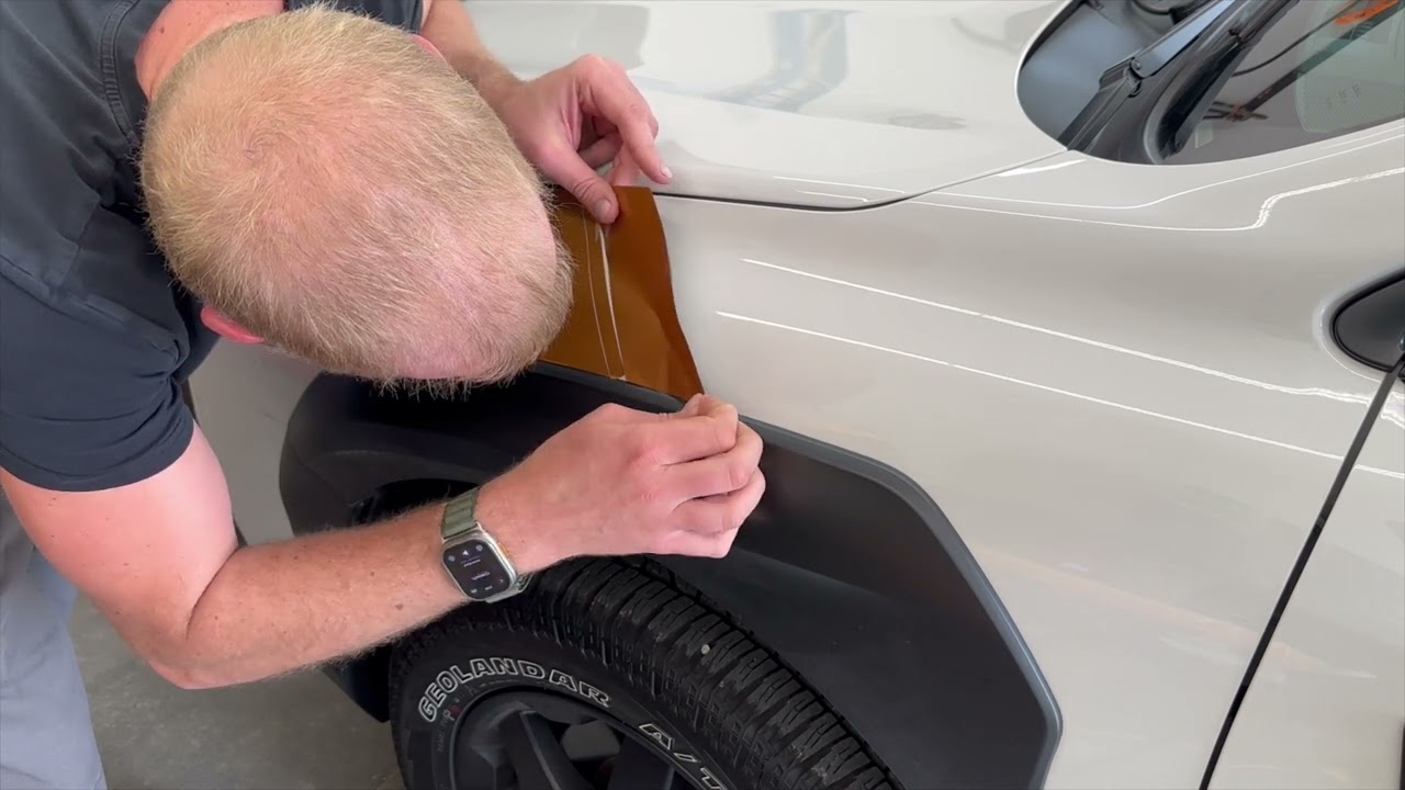 Crux Motorsports Fender Stripe install for Subaru Outback Wilderness 2022+