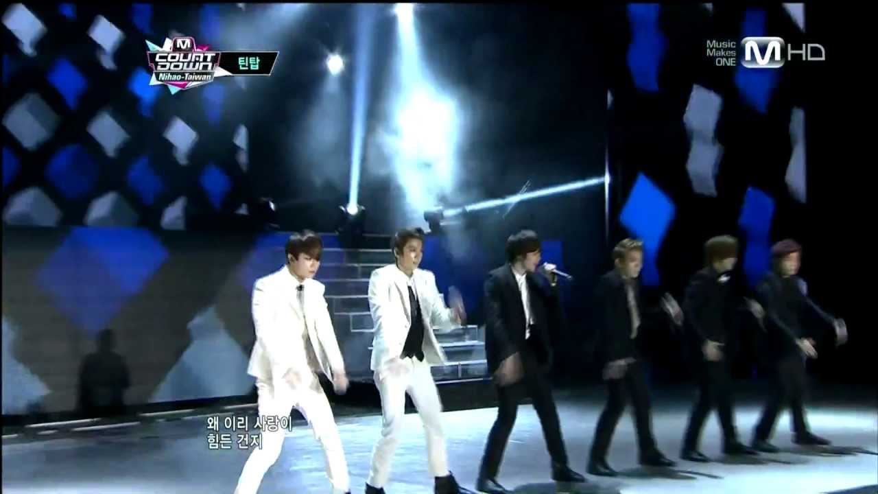 130425 MCD 틴탑 인트로+미치겠어+긴생머리그녀